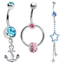 A Newbies Guide to Buying Belly Button Rings